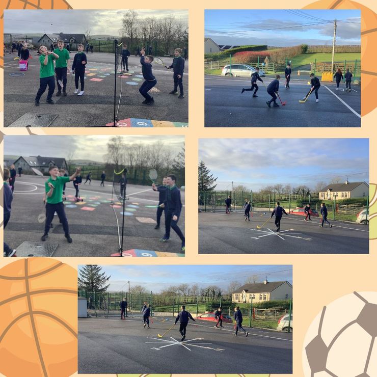 Outdoor fun in P6 and 7 1