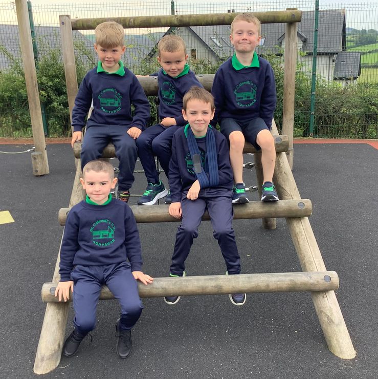 P2 boys in Mrs Maguire's room1