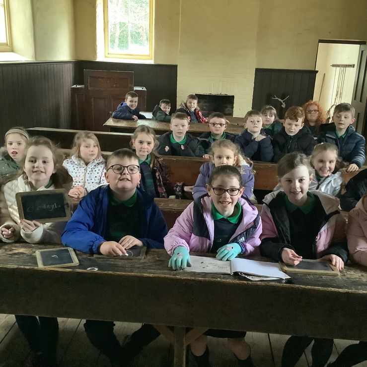 Primary 4 at the Folk Park1